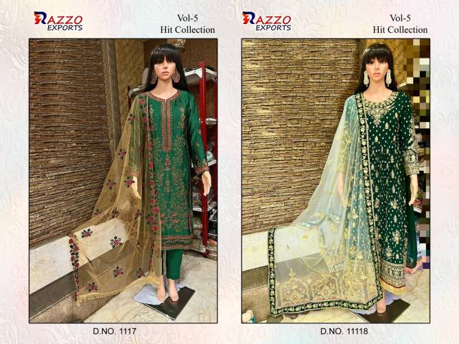Razzo 5 Hit Collection Festive Wear Designer Pakistani Salwar Kameez Collection